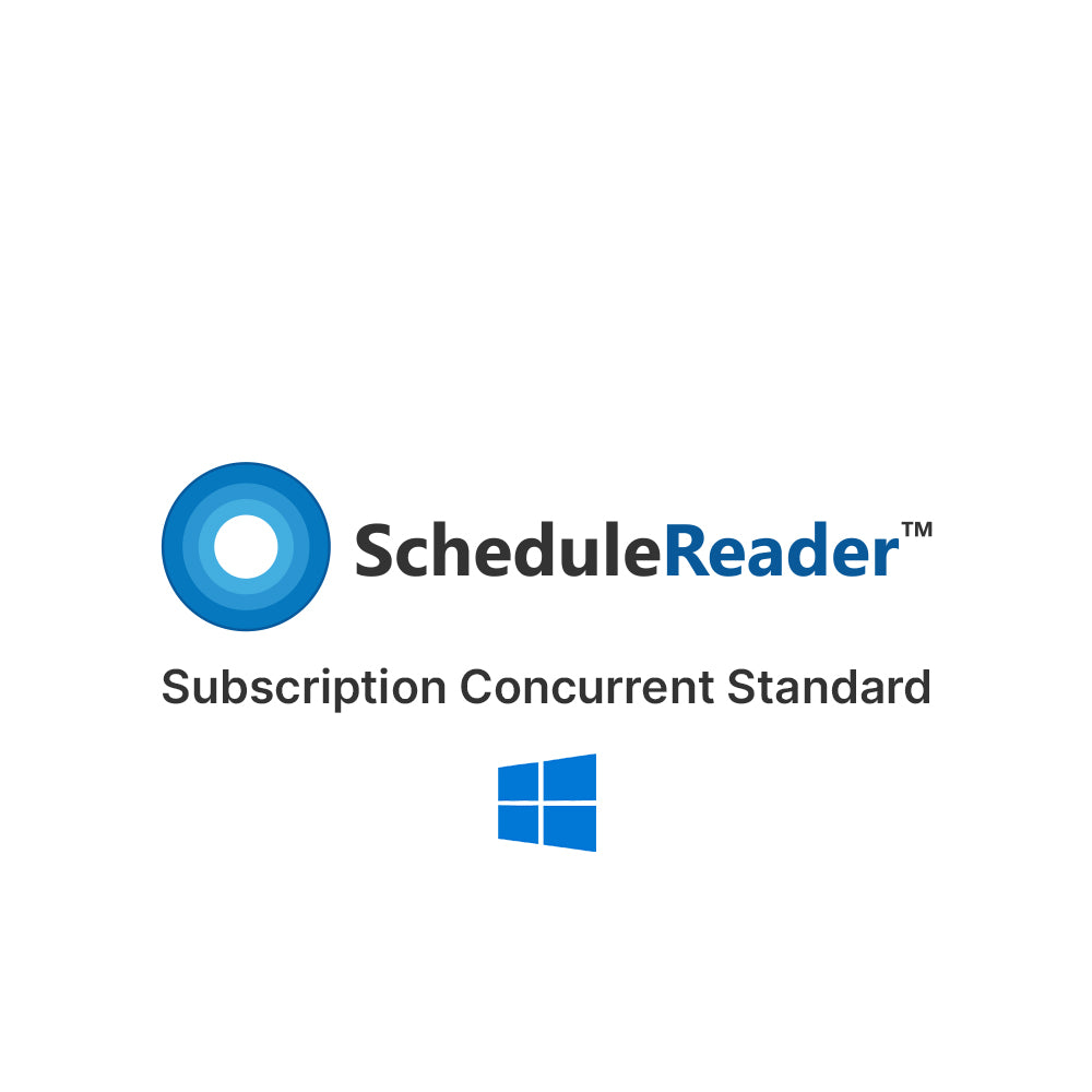 ScheduleReader Subscription Concurrent Standard - Windows