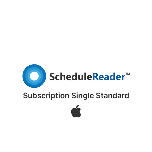 ScheduleReader Subscription Single Standard - macOS